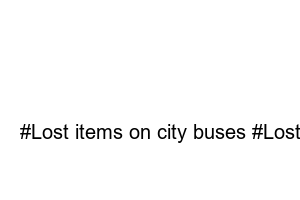 버스 분실물 찾기